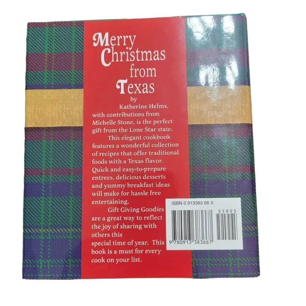 Merry Christmas from Texas cookbook